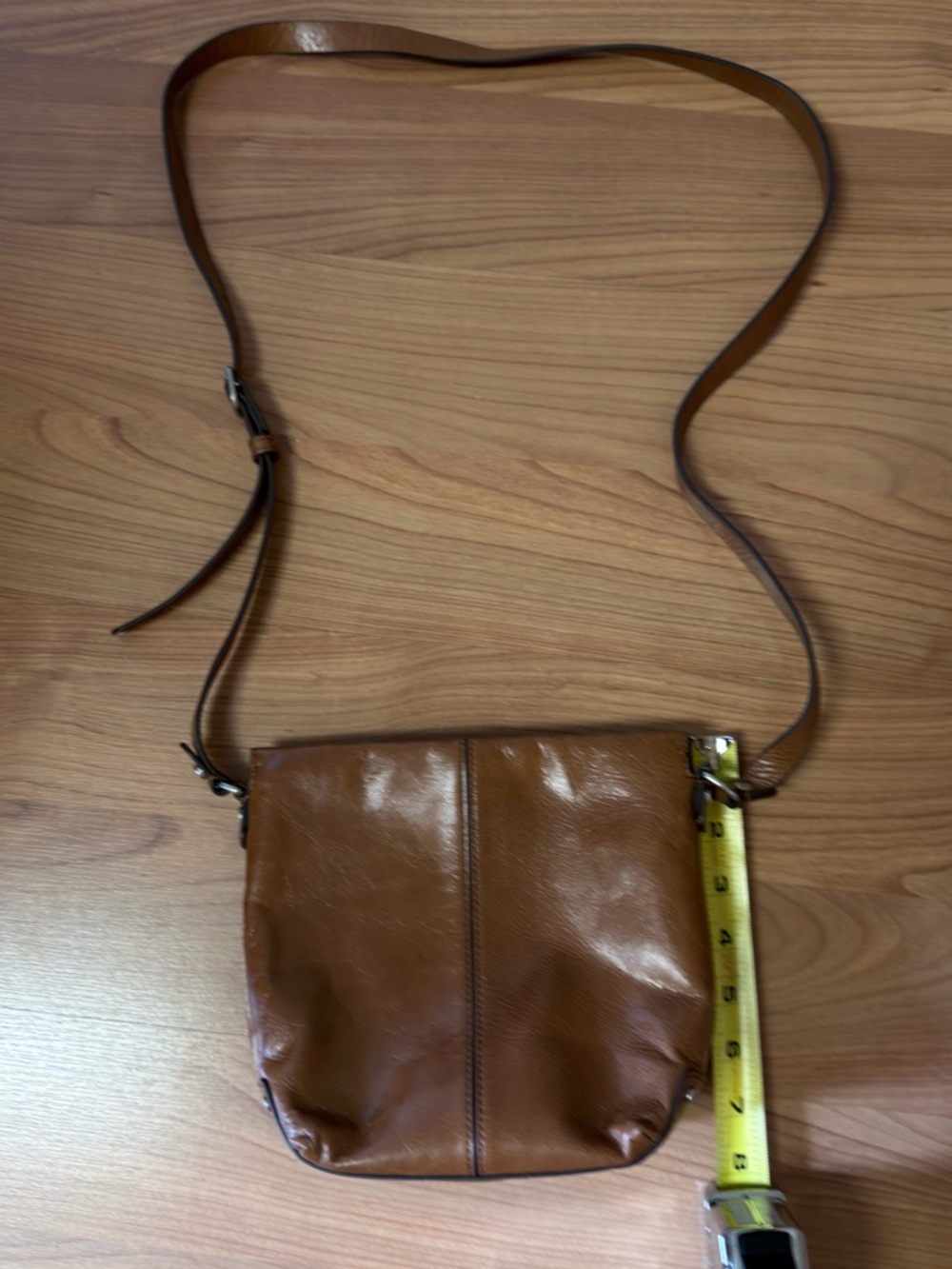 Treasure and Bond brown crossbody leather purse